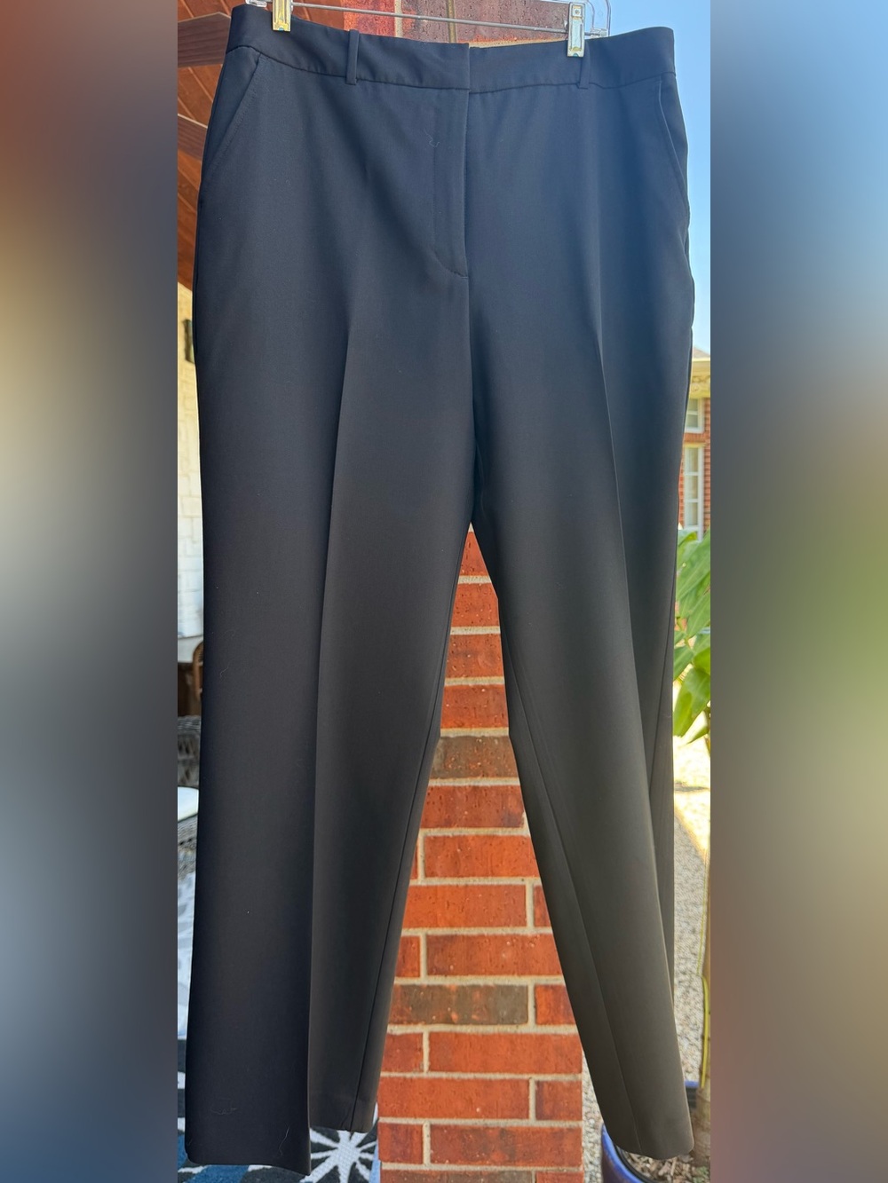 Worthington Black Curvy Trouser Waistband Detail